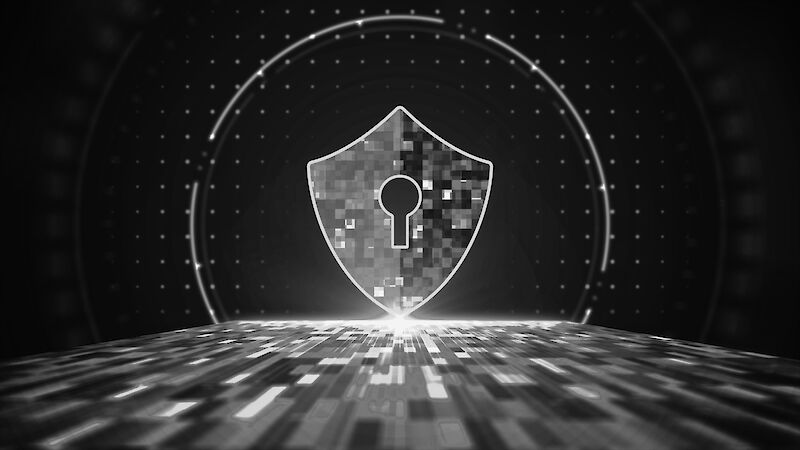 Data Protection symbol for privacy policy